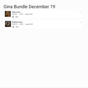 Gina BUNDLE DEC 19 + Offer